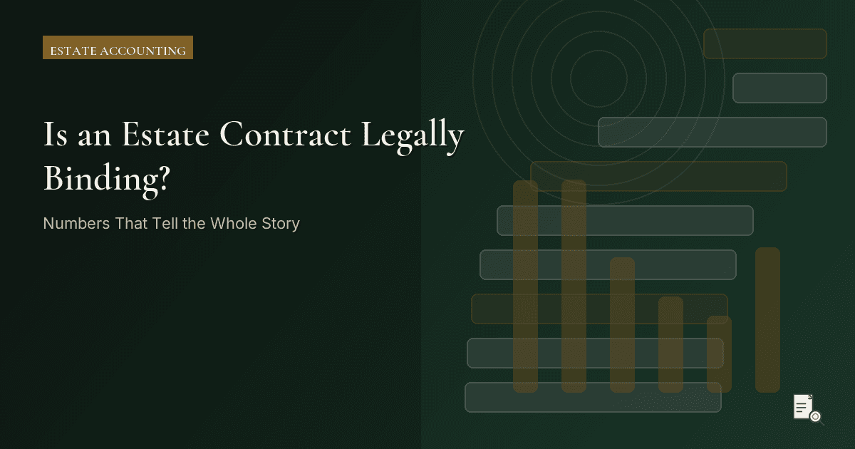 Editorial image for Is an Estate Contract Legally Binding?