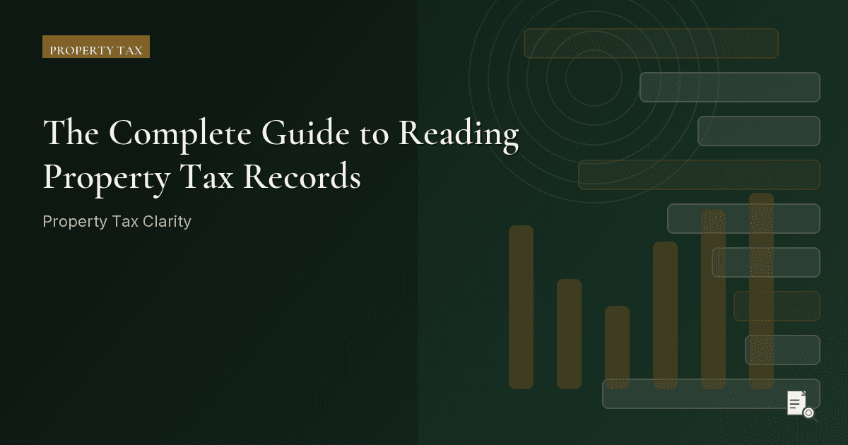 Editorial image for The Complete Guide to Reading Property Tax Records