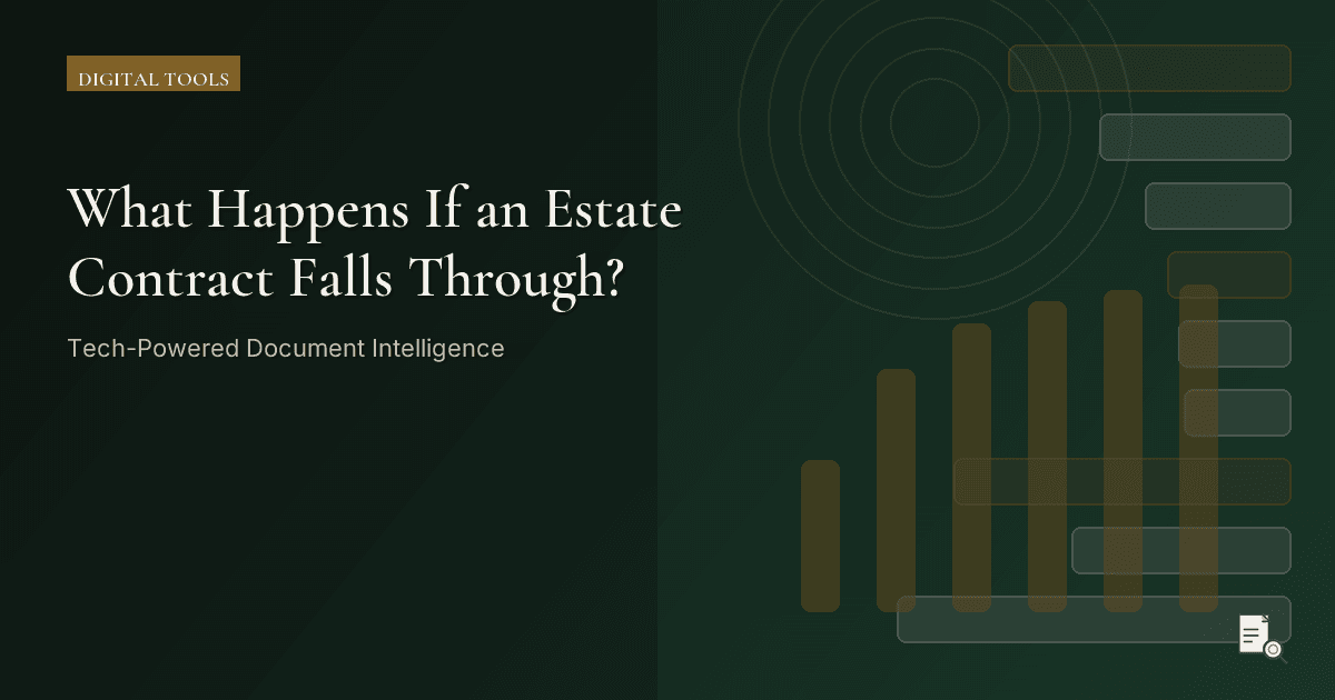 Editorial image for What Happens If an Estate Contract Falls Through?